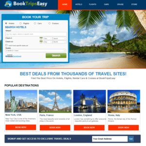 Travel Affiliate Website – Layout-12